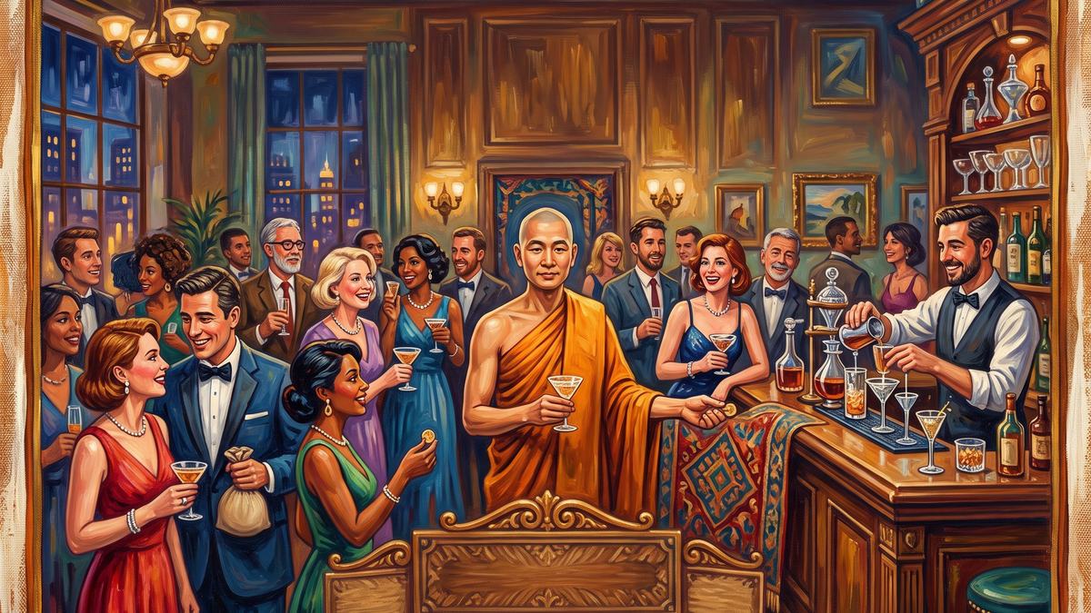 The Monk at the Cocktail Party